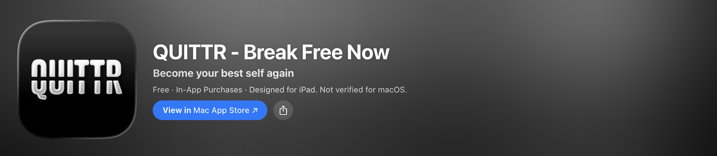 Quittr - Break Free Now